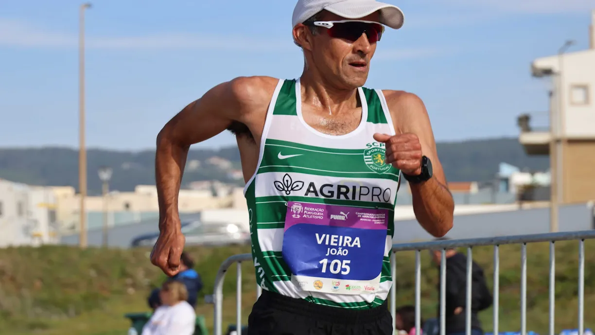 João Vieira, veterano do atletismo do Sporting, celebra esta quinta-feira, 20 de fevereiro, 49 anos de vida