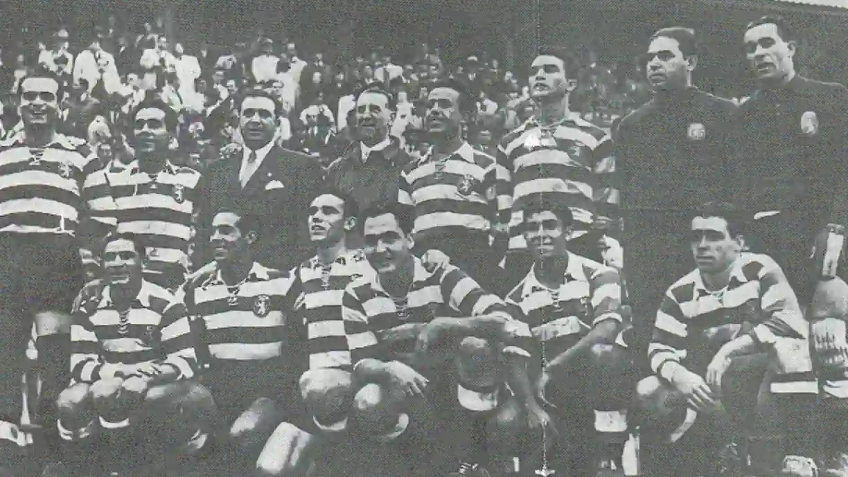 Em 1947, o Sporting vingou-se da derrota do ano anterior e venceu o Benfica por 6-1 com um "hat-trick" de José Travassos