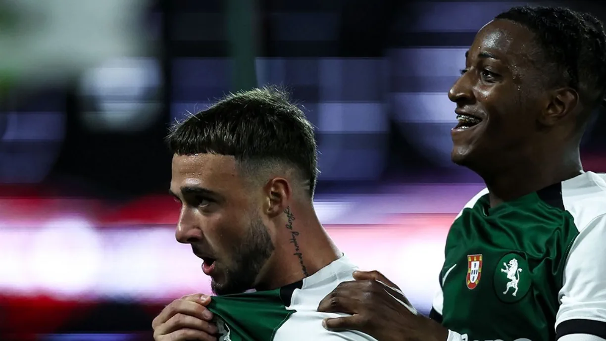 Zeno Debast voltou a fazer o gosto ao pé no jogo dos quartos de final da Taça de Portugal, frente ao Gil Vicente, que o Sporting venceu por 1-0