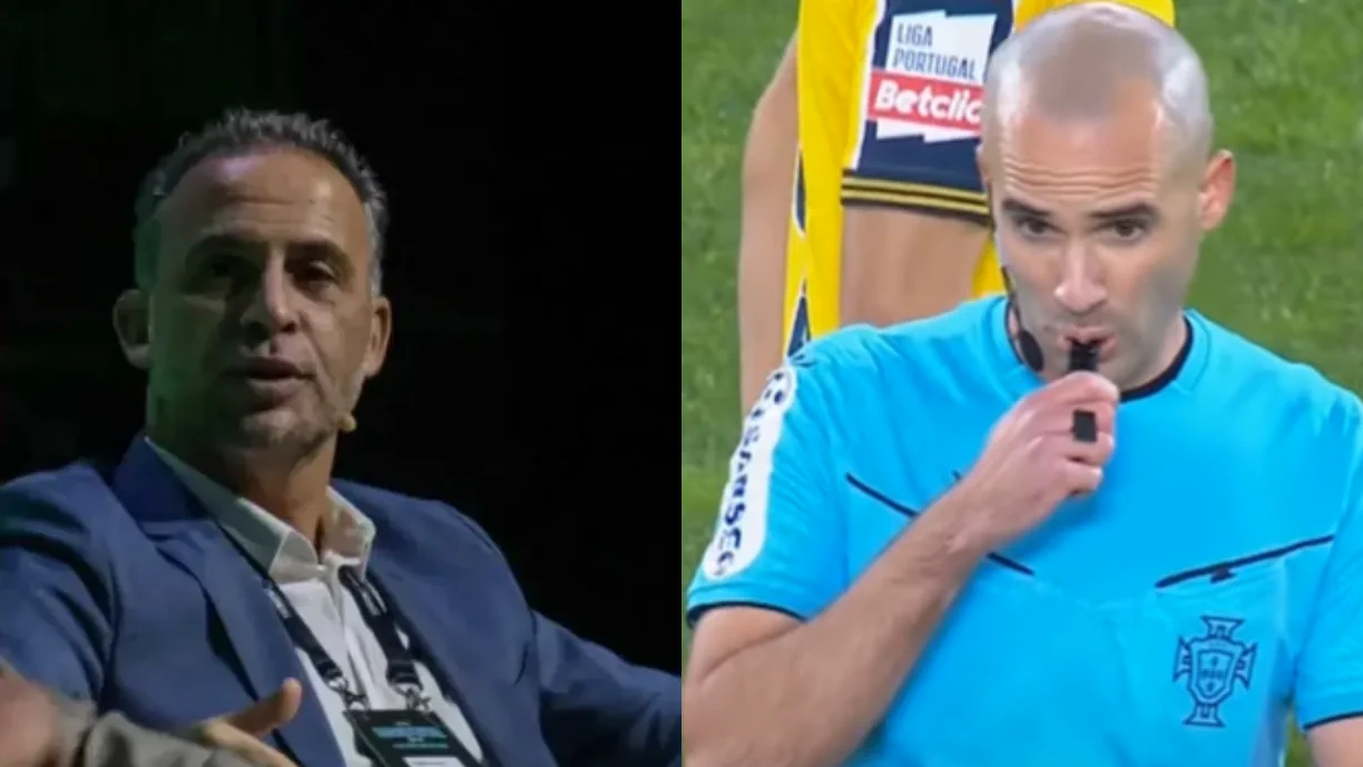 Hélder Carvalho, árbitro do Sporting - Estoril, salvou Xeka de ver vermelho direto aos 50 minutos, garante Duarte Gomes