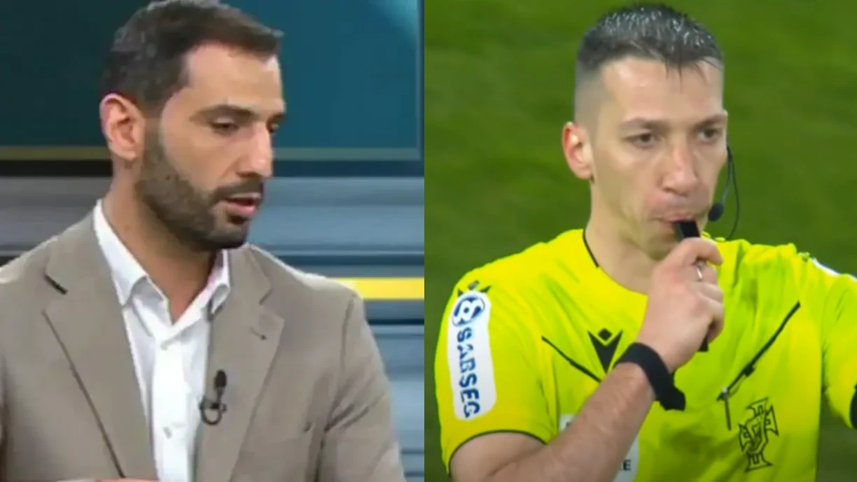 Jorge Faustino garante que Miguel Nogueira não assinalou grande penalidade evidente sobre Maxi no Sporting - Famalicão