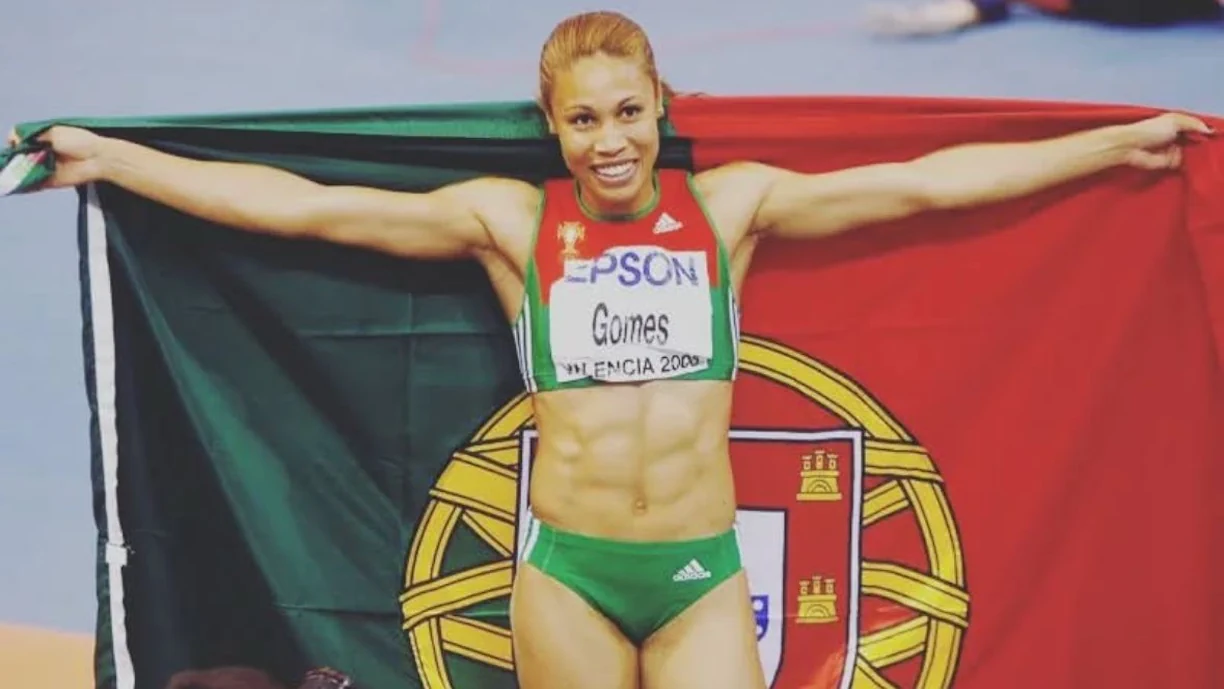 Naide Gomes, atleta do Sporting, conquistou bronze no Mundial de 2006, mas acabou como vice-campeã