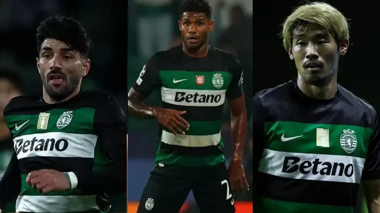 Esgaio, Matheus Reis e Morita com péssimas notícias no Sporting