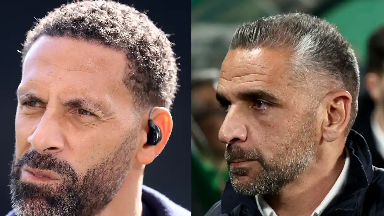 Rio Ferdinand, lenda do Man United, avaliou potenciais reforços para a equipa de Ruben Amorim, mas não parece estar convencido com titular do Sporting