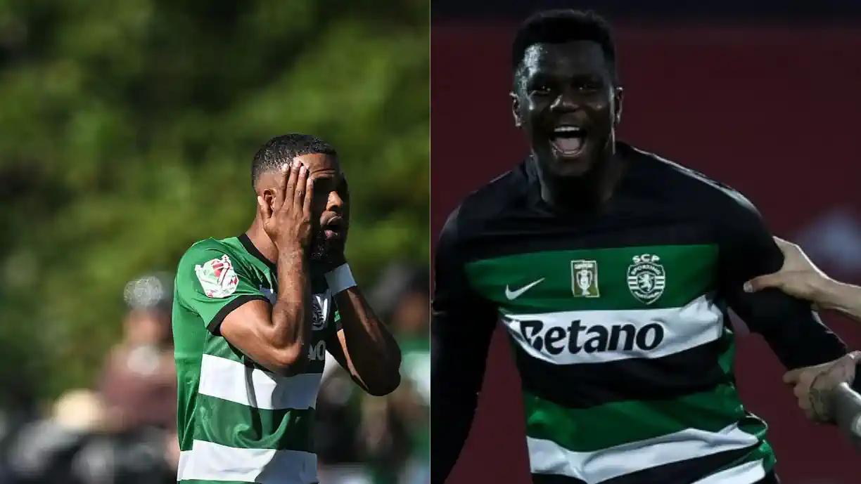 Ousmane Diomande e St. Juste estão prestes a iniciar um processo que preocupa Rui Borges numa altura de muitas lesões no plantel do Sporting 