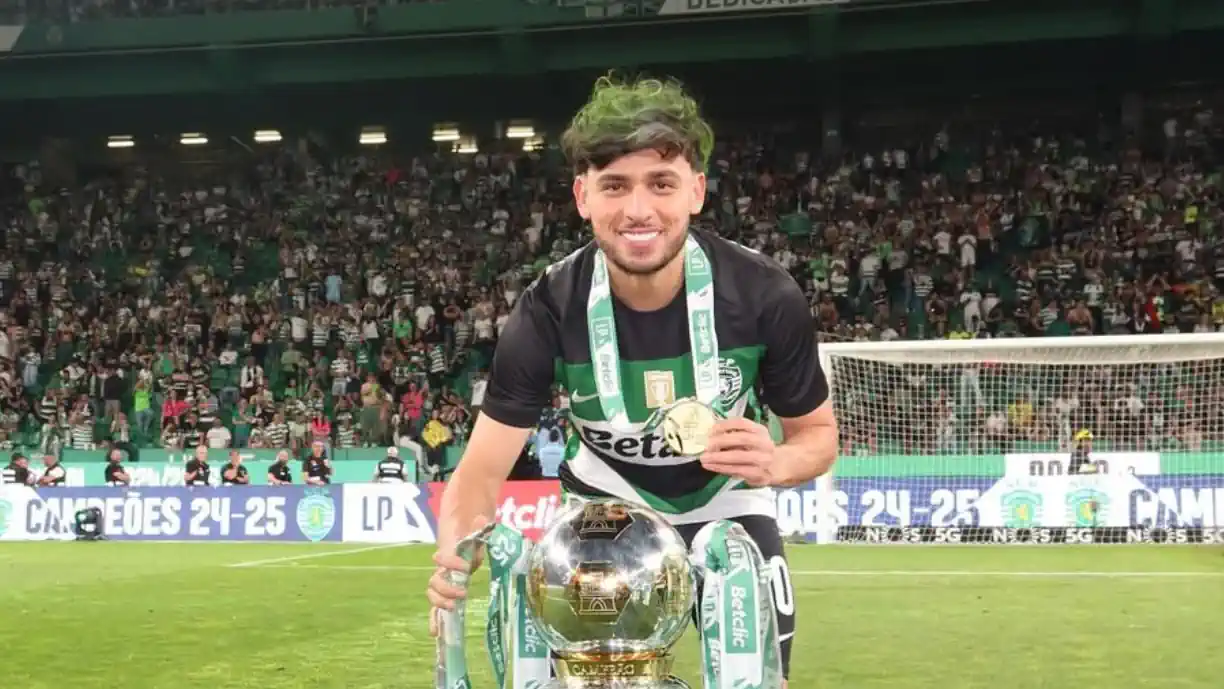 Biel não teve vida facilitada no Sporting, mas mostrou-se muito feliz ao celebrar a conquista do 25.º título da história dos leões