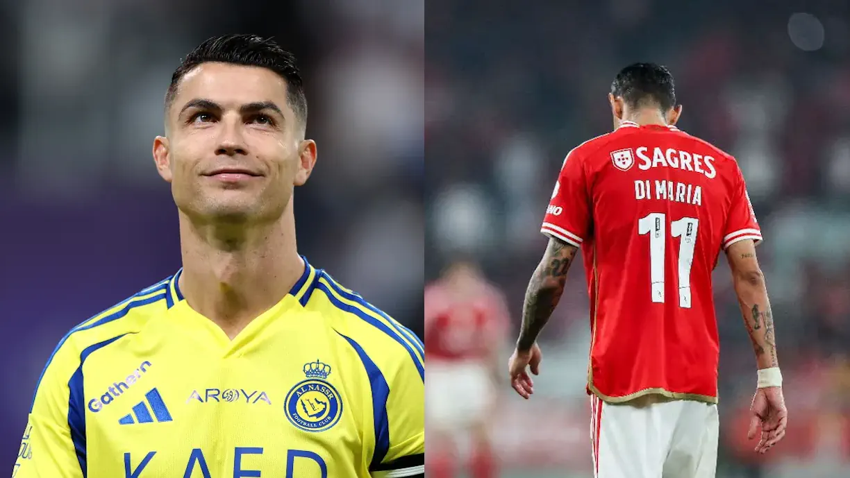 Com a saída de Ángel Di Maria do Benfica, Cristiano Ronaldo tem mais um motivo para respirar de alívio