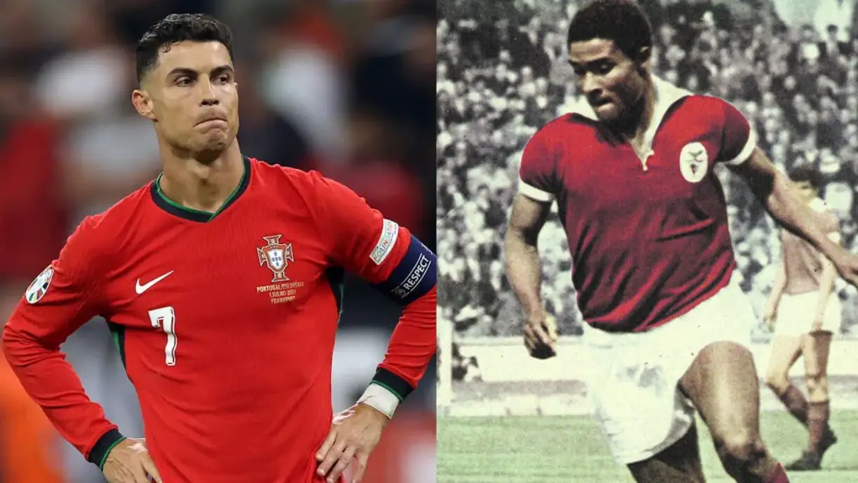 Com futuro por definir, Cristiano Ronaldo é afastado do caminho do Benfica… por Eusébio