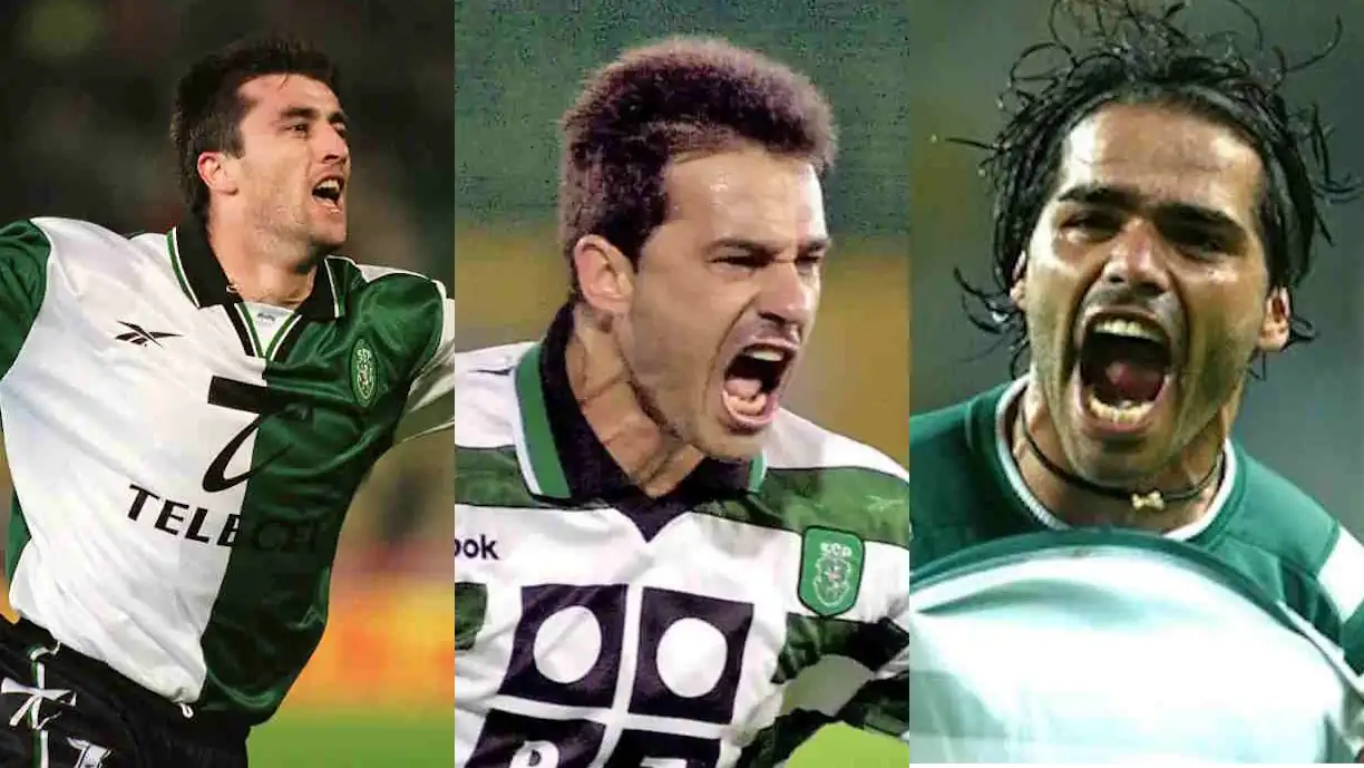 Ivaylo Iordanov, André Cruz e Toñito foram três dos campeões pelo Sporting em 1999/2000 e aos dias de hoje, não esquecem a felicidade