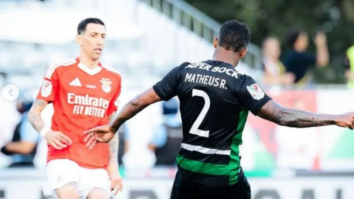 Ex Benfica critica post de Matheus Reis e diz que defesa do Sporting chamou "burros" a todos