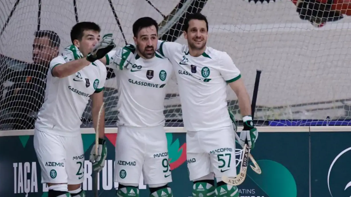Acompanhe aqui todas as emoções do duelo entre Sporting e Oliveirense, válido para a final da Taça de Portugal Hóquei em Patins 2024/25
