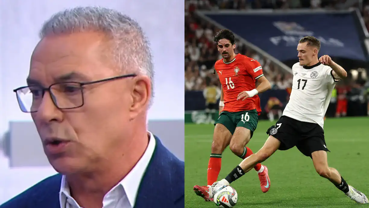Augusto Inácio diz que colocação de jogador do Benfica no corredor de Francisco Trincão condicionou o jogo do 'camisola 17' do Sporting no Alemanha - Portugal