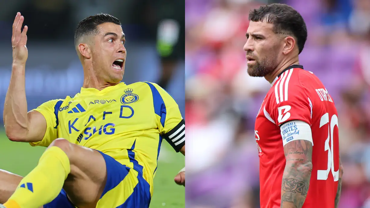 Nicolás Otamendi comentou rivalidade entre Lionel Messi e Cristiano Ronaldo, deixando uma bicada ao internacional português