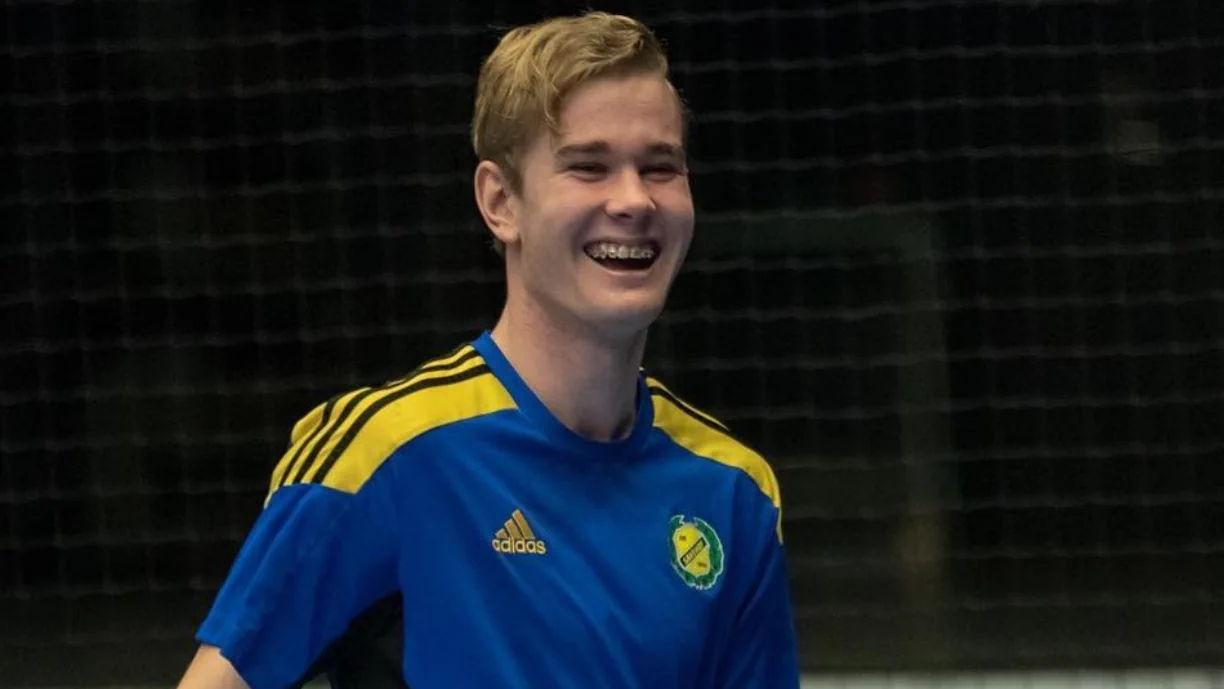 Emil Berlin, lateral-direito de 24 anos, é reforço da equipa de andebol do Sporting para a próxima temporada