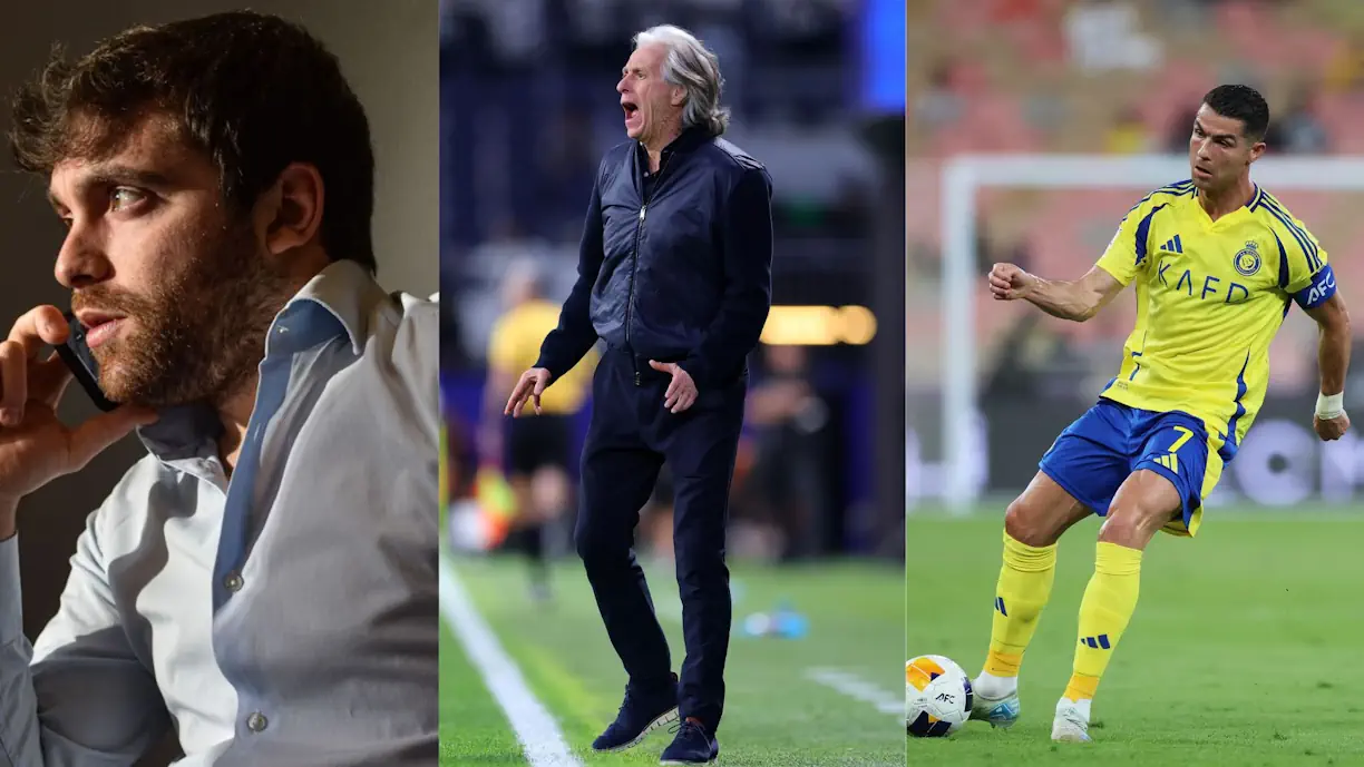 Fabrizio Romano oficializou o momento da chegada de Jorge Jesus, que já esteve no comando técnico do rival Al Hilal, ao Al Nassr onde atua Cristiano Ronaldo