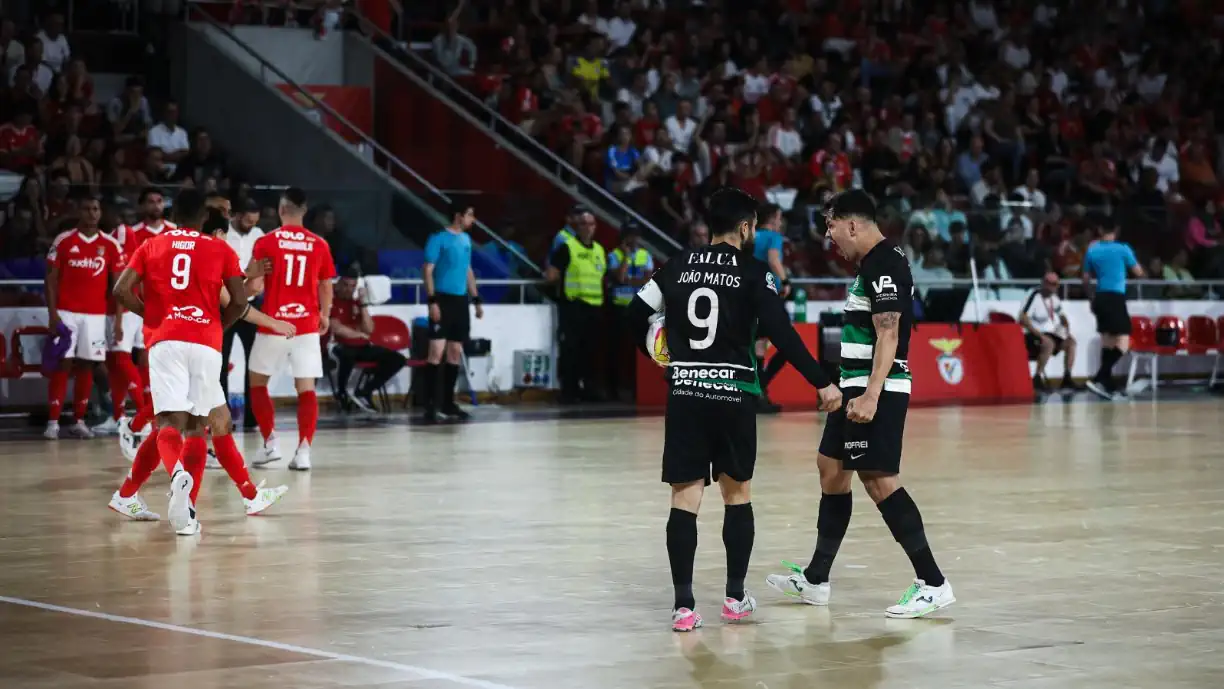 João Matos, capitão da equipa de futsal do Sporting, analisou o triunfo (3-1) frente ao Benfica no segundo jogo da final do playoff da Liga Placard
