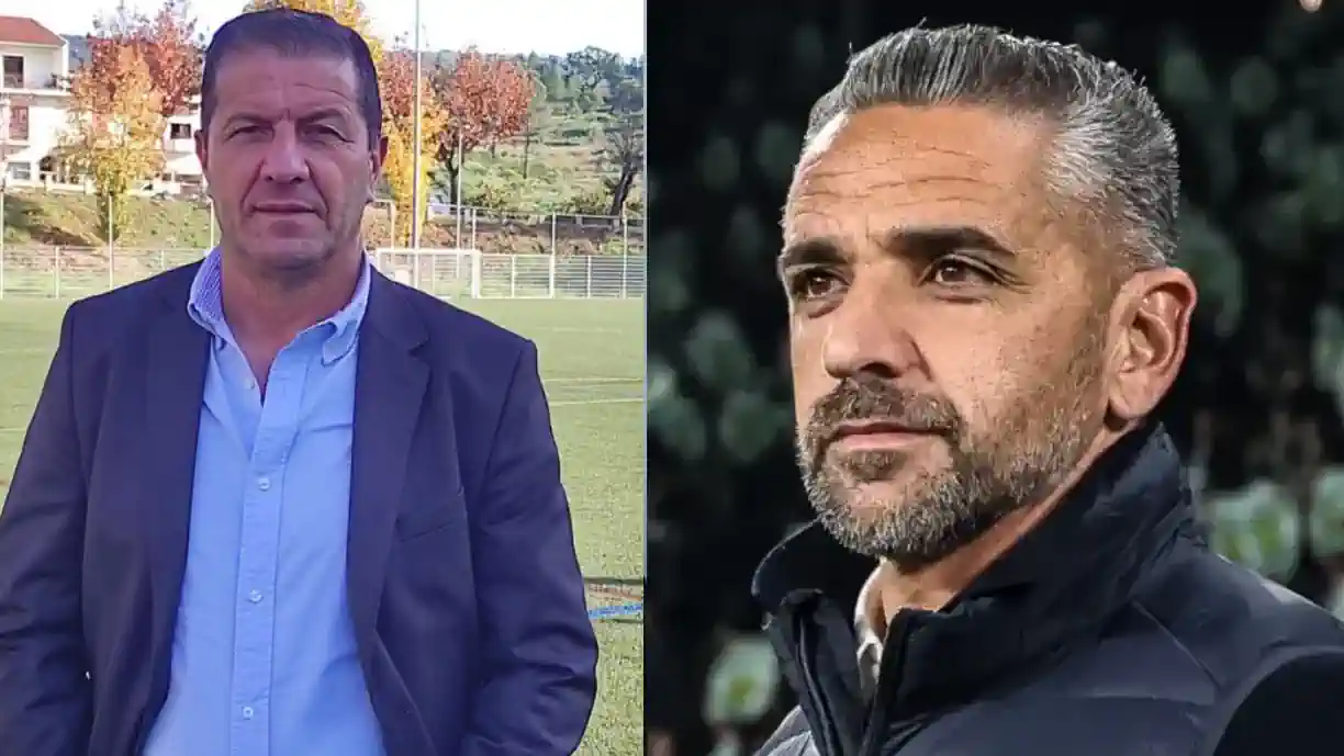 Carlos Correia, presidente do Mirandela, deixa elogios a antigo jogador do Benfica que pode estar a caminho do Sporting
