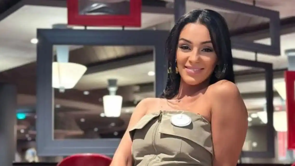 Luiza Abreu, de 33 anos, é irmã da cantora romântica portuguesa, Luciana Abreu, que é ex-mulher de Yannick Djaló
