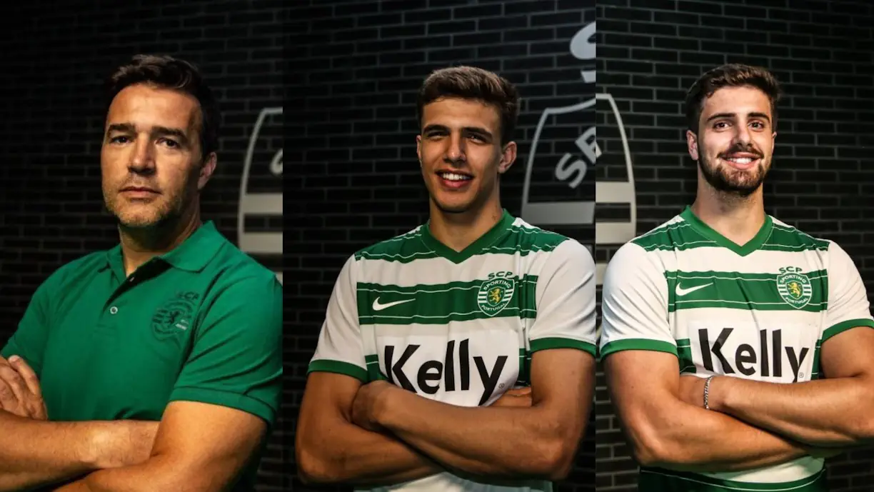 Ricardo Costa, Francisco Costa e Martim Costa assinaram pelo andebol do Sporting a 2 de julho de 2021 e o resto é história 
