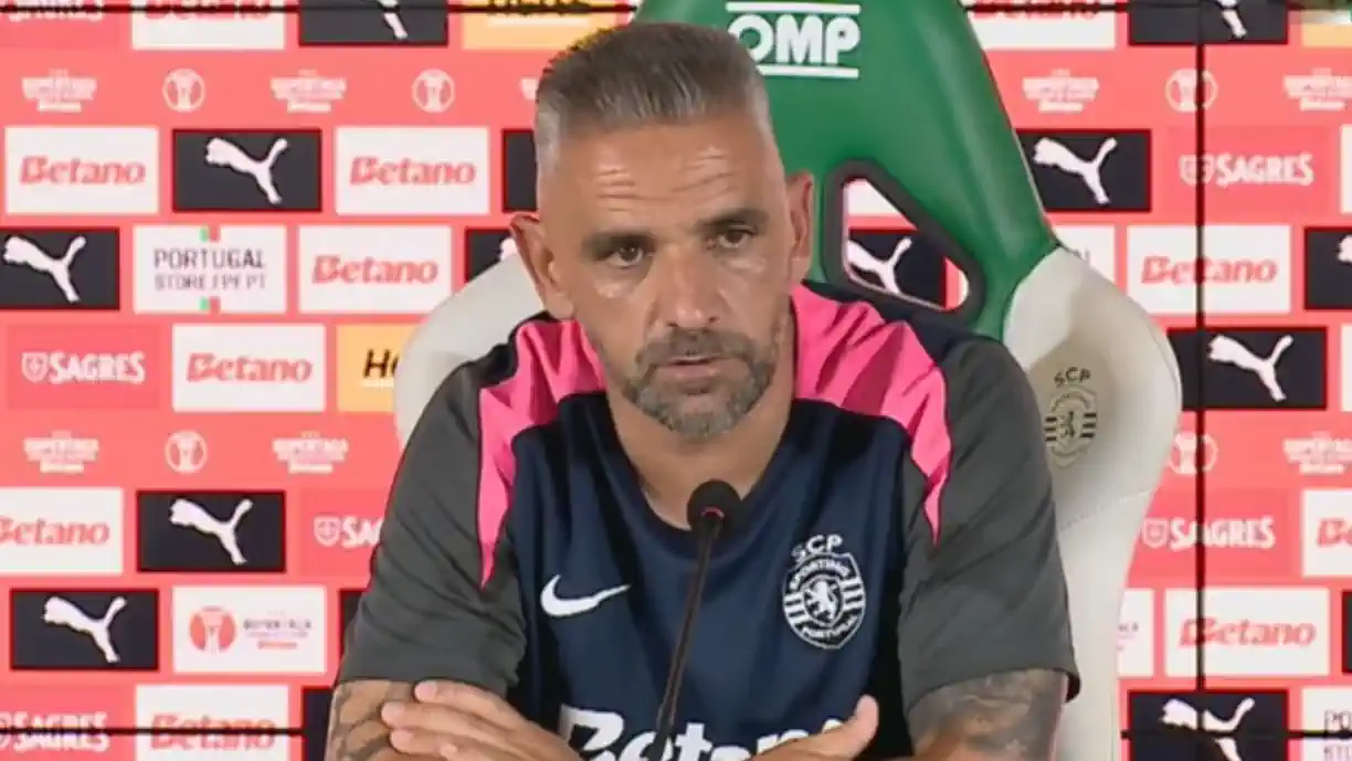 Tudo o que disse Rui Borges na antevisão do Sporting - Benfica