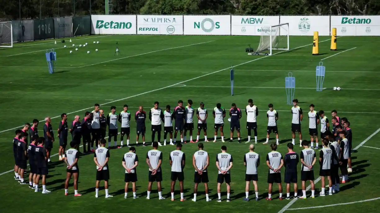 Lesionado regressa aos treinos do Sporting