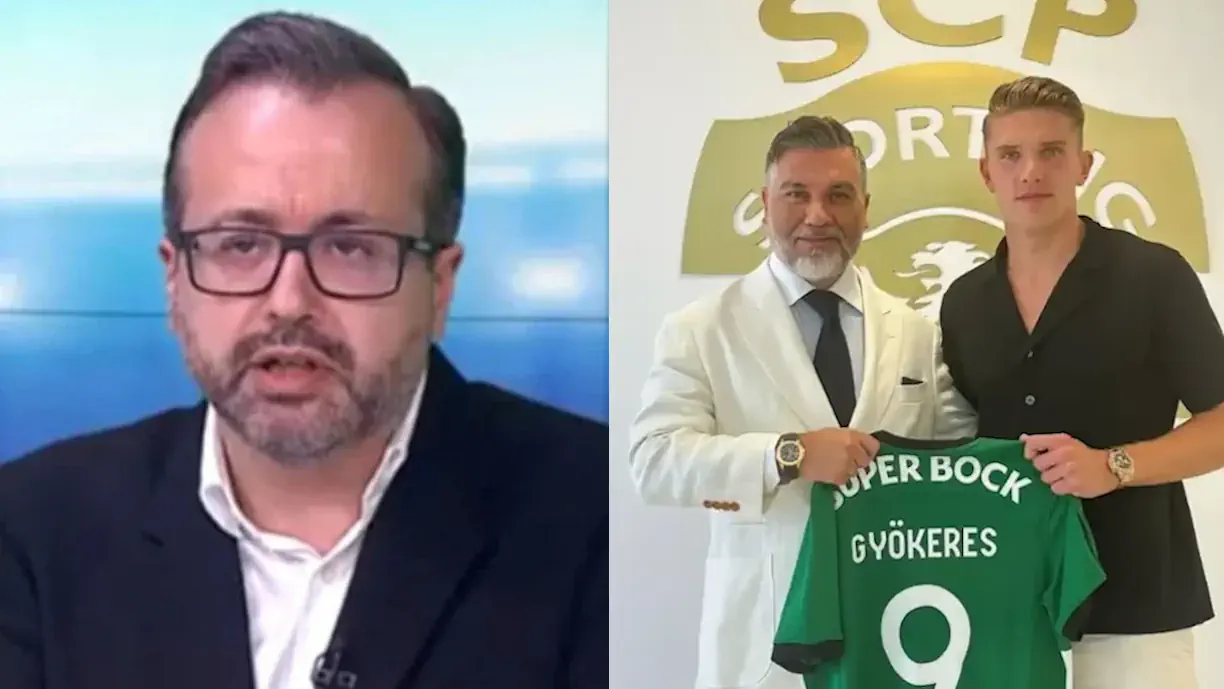 Vítor Pinto acusa agente de Viktor Gyokeres de desonestidade no negócio do sueco do Sporting para o Arsenal