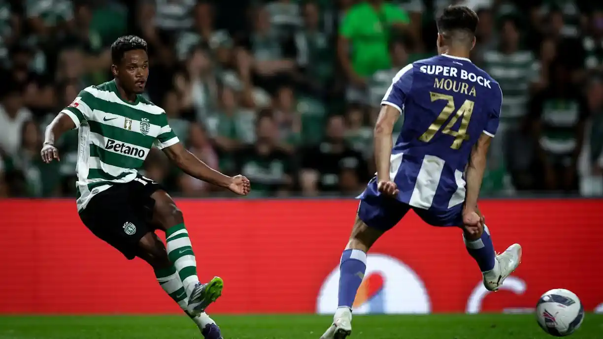 Exclusivo Leonino - Geny Catamo tem tido início de temporada conturbado no Sporting, apesar de ter sido sempre titular