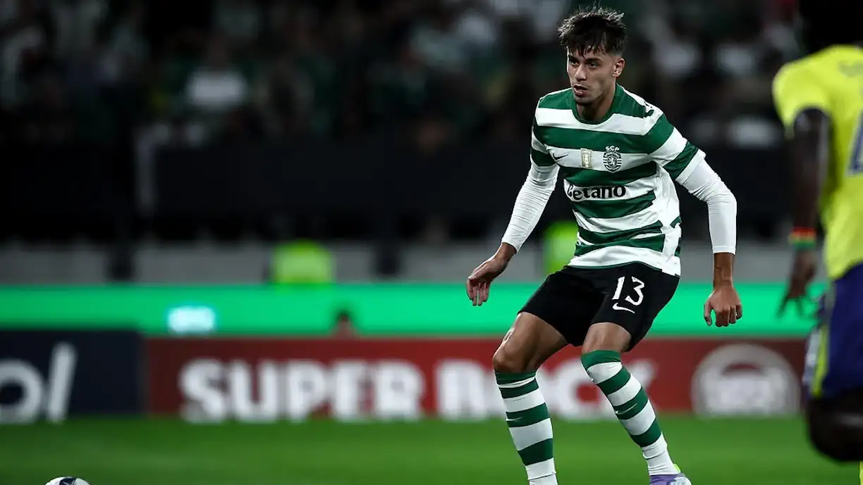 Na sua estreia de leão ao peito, Georgios Vagiannidis foi destaque na partida entre Sporting e Arouca