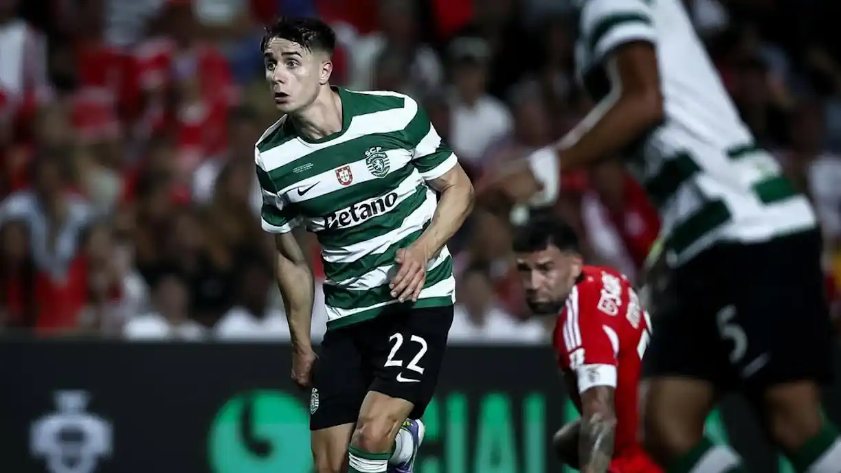 Iván Fresneda irá continuar no plantel do Sporting e está disposto a discutir a titularidade com Georgios Vagiannidis, reforço já apresentado