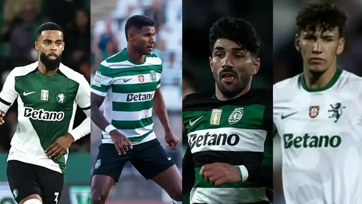 St. Juste, Reis, Esgaio e Travassos não são apostas frequentes de Rui Borges e podem estar de saída do Sporting