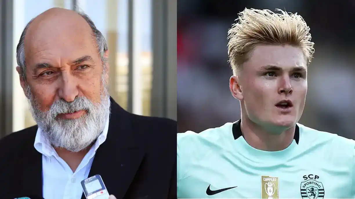 Exclusivo Leonino - José Dias Ferreira mostrou tristeza com a iminente saída de Conrad Harder do Sporting