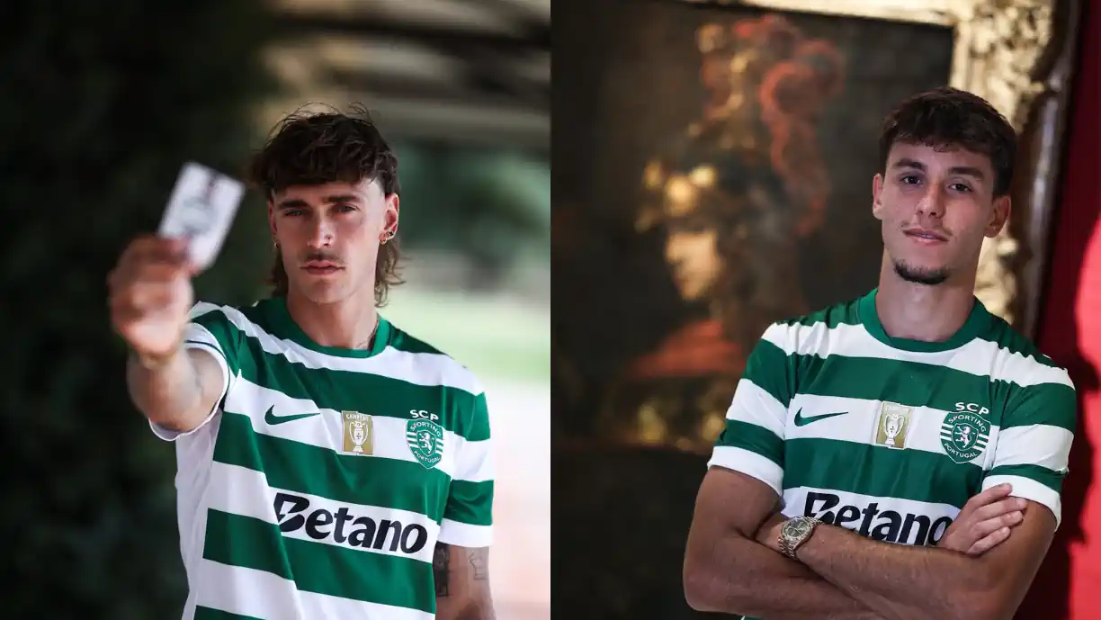 Ricardo Mangas e Georgios Vagiannidis fazem parte da convocatória de Rui Borges para o Casa Pia - Sporting desta sexta-feira, 8 de agosto