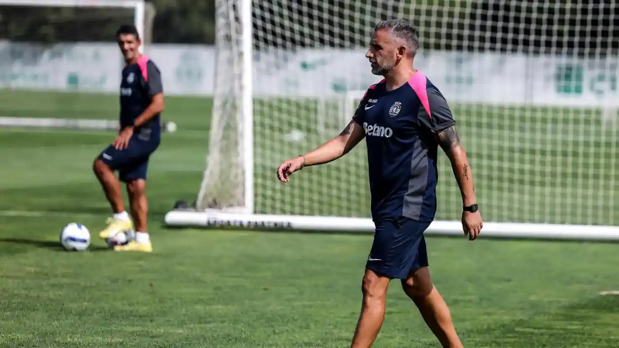 Após a goleada de 6-0 no Sporting - Arouca, Rui Borges não teve tempo a perder e realizou nova sessão de treinos