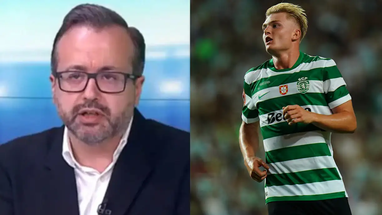 Com tudo acertado para reforçar o Milan, Vítor Pinto deixou mensagem a Conrad Harder antes da sua despedida do Sporting