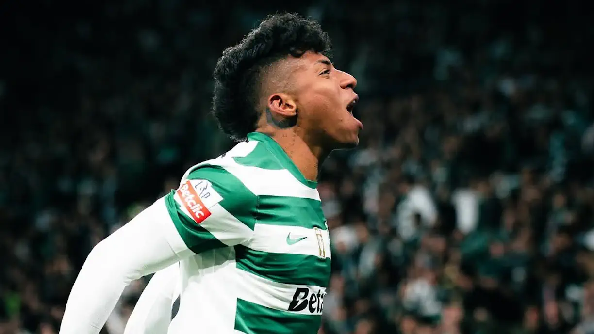 Alisson Santos saltou do banco por opção de Rui Borges e acabou por fazer uma assistência para Fotis Ioannidis, no Sporting - Moreirense