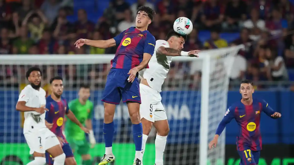 Craque com passagem no Sporting foi autor de um bis na goleada do Barcelona - Valencia, a contar para a La Liga
