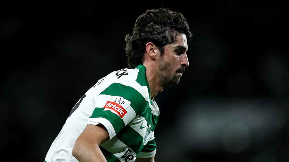 Francisco Trincão sofreu duas faltas na grande área que deram em duas grandes penalidades que abriram o marcador no Sporting - Moreirense