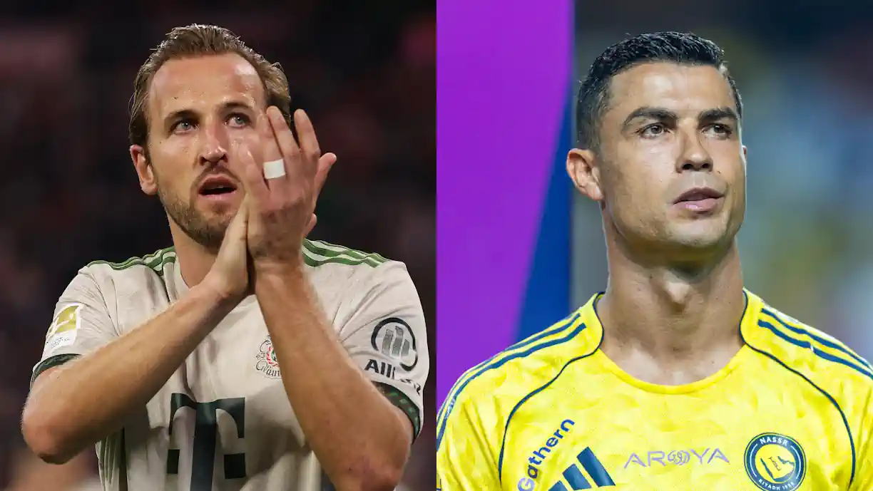 Harry Kane estabeleceu uma nova marca recorde e deixou antigo registo de Cristiano Ronaldo para trás