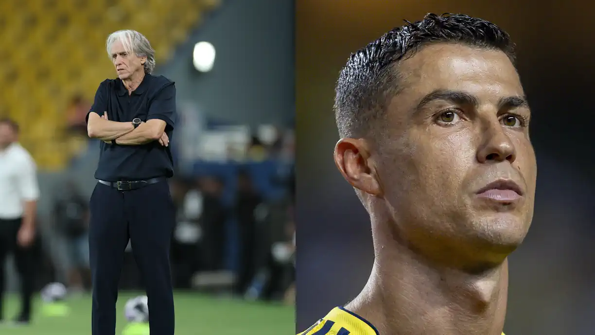 Jorge Jesus comenta funções de colega de Cristiano Ronaldo: "Nunca será um grande extremo"
