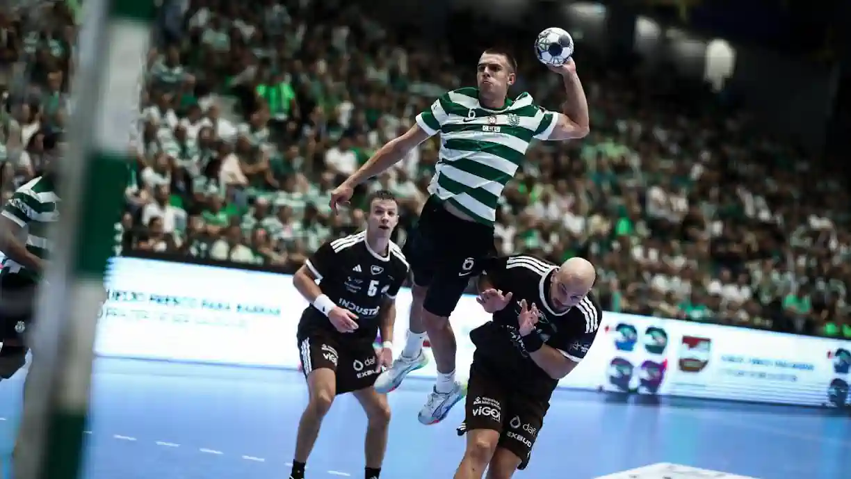 Exclusivo Leonino - Meta para a equipa de andebol do Sporting é ficar nos dois primeiros classificados do Grupo A da Liga dos Campeões