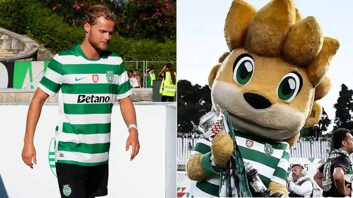 Morten Hjulmand e Jubas recebem distinções importantes! Capitão e mascote do Sporting levam prémio para casa