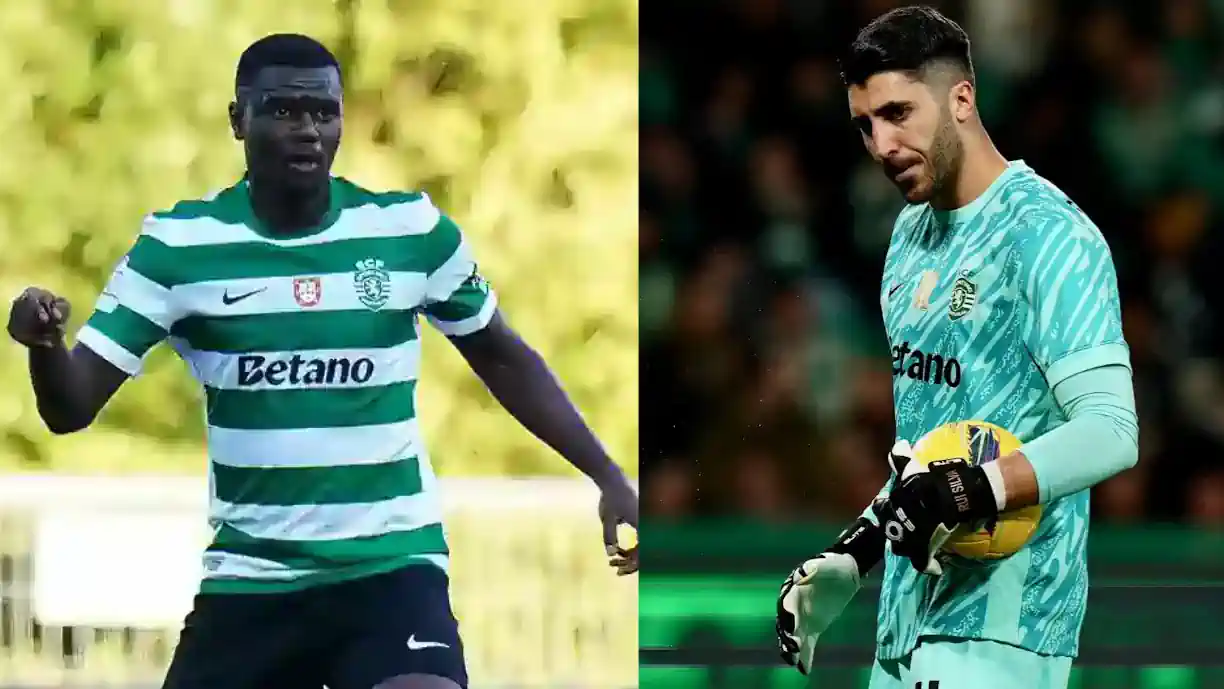 Rui Silva e Ousmane Diomande, tal como Geny Catamo, Nuno Santos e Daniel Bragança, não estão aptos para o Sporting - Moreirense