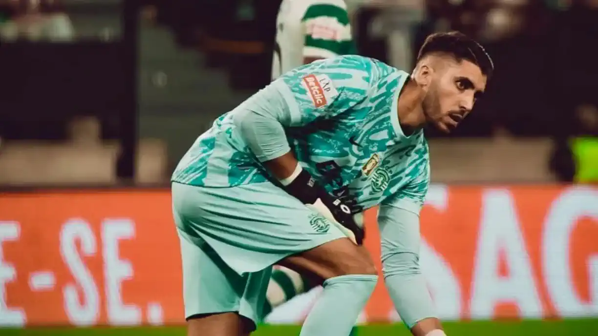 Rui Silva lesionou-se no último treino, falha deslocação do Sporting a Famalicão e João Virgínia vai ser titular dos leões