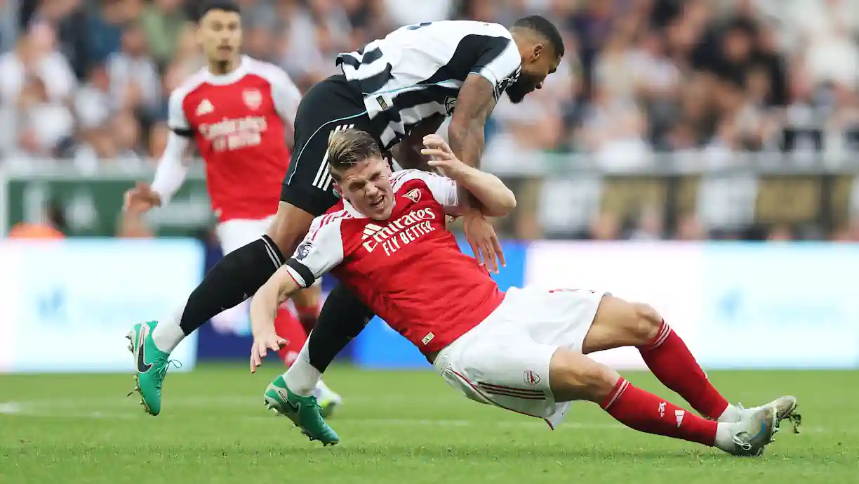 Gyokeres, antigo avançado do Sporting foi titular na equipa de Arteta, mas voltou a não fazer uma exibição de encher o olho no Newcastle - Arsenal