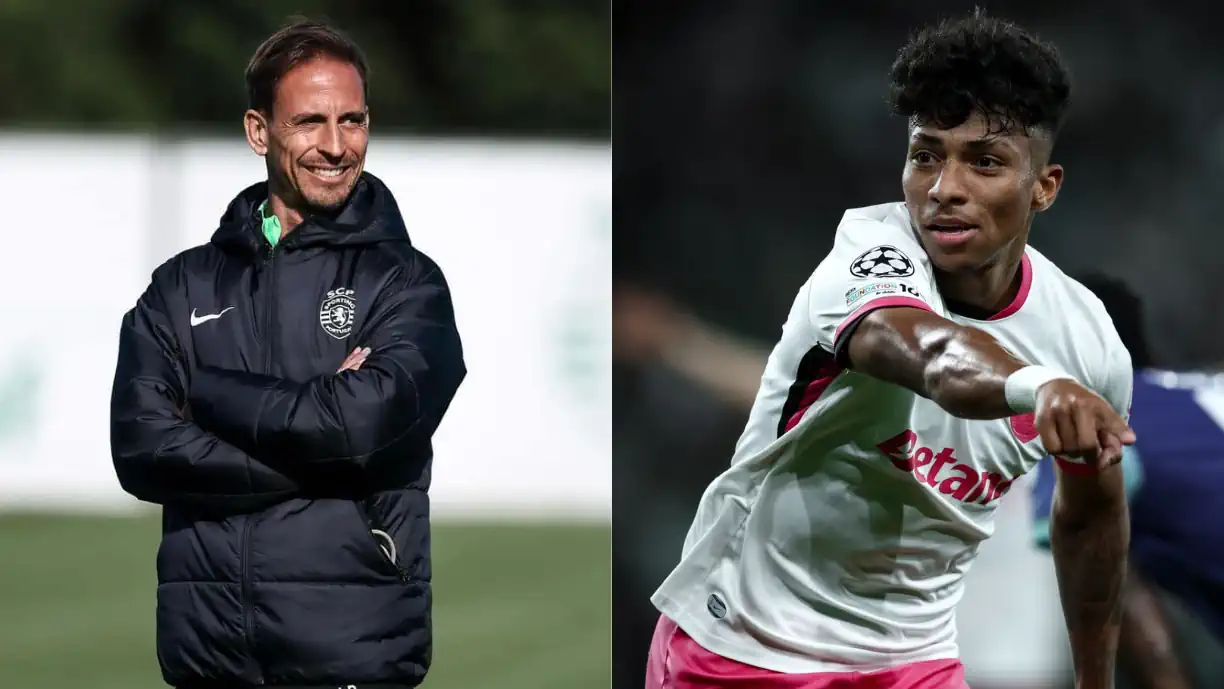 João Pereira e sua equipa técnica, ainda no Sporting, terão começado a questionar sobre a situação de Alisson Santos