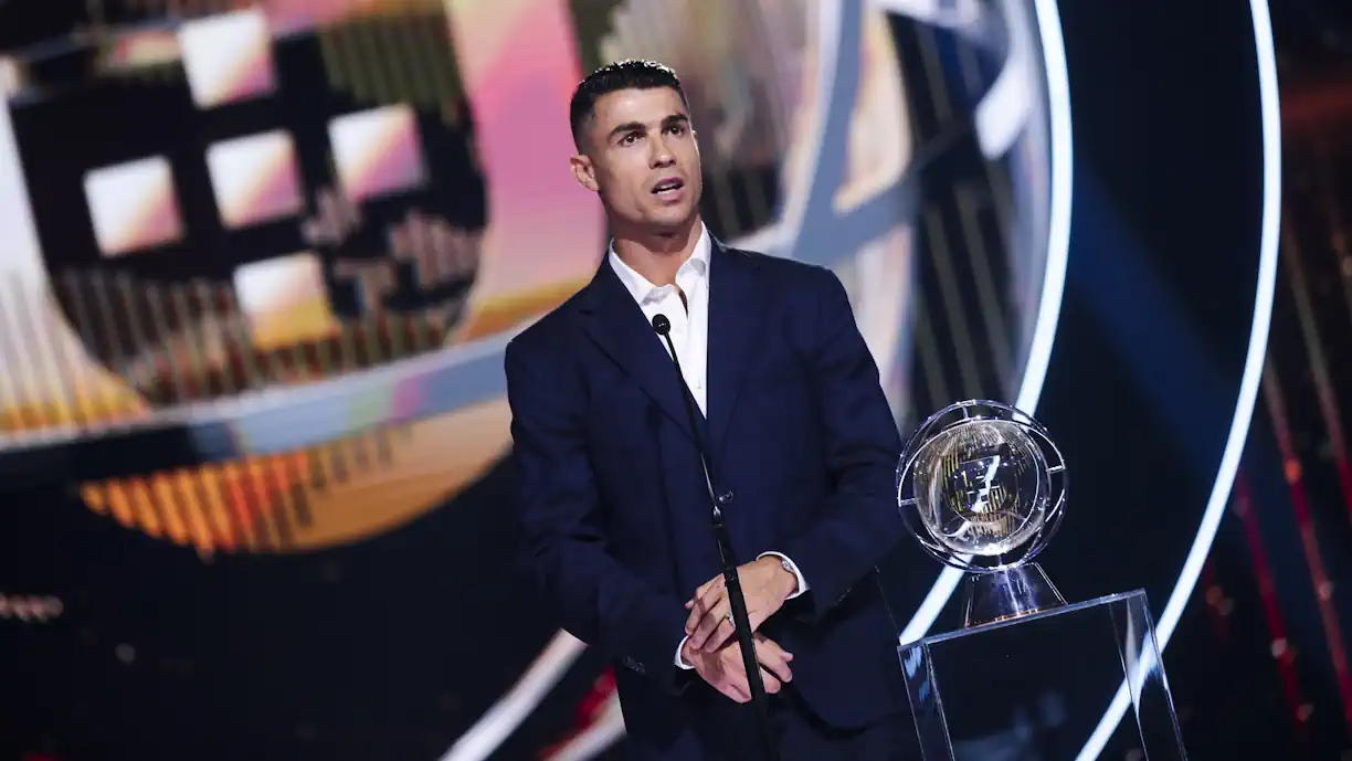 Na gala Portugal Football Globes, Cristiano Ronaldo mostrou o orgulho que sente ao vestir a camisola da Seleção Nacional 