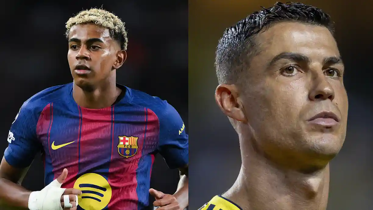 Barcelona recusou oferta do outro mundo para que Yamal fosse para a liga de Cristiano Ronaldo