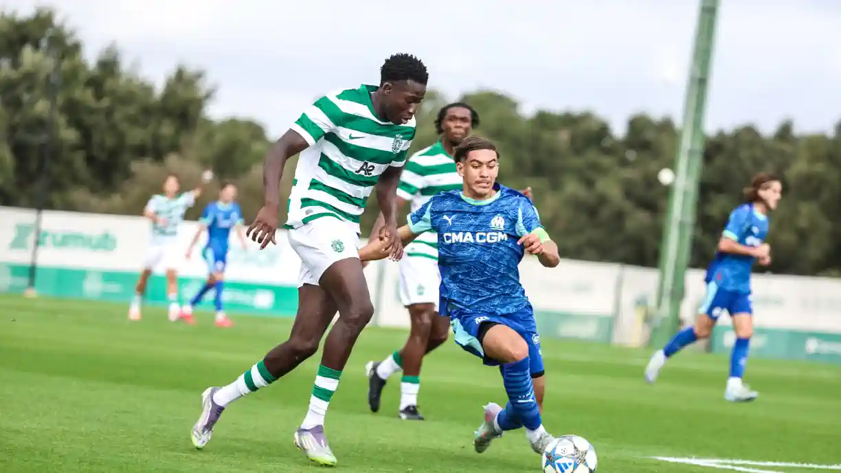 Equipa da formação do Sporting disputou, esta quarta-feira, mais um jogo da UEFA Youth League, e conseguiu vencer