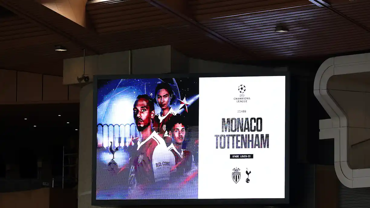 João Palhinha e Pedro Porro, ambos ex Sporting, foram titulares no empate sem golos entre Monaco e Tottenham