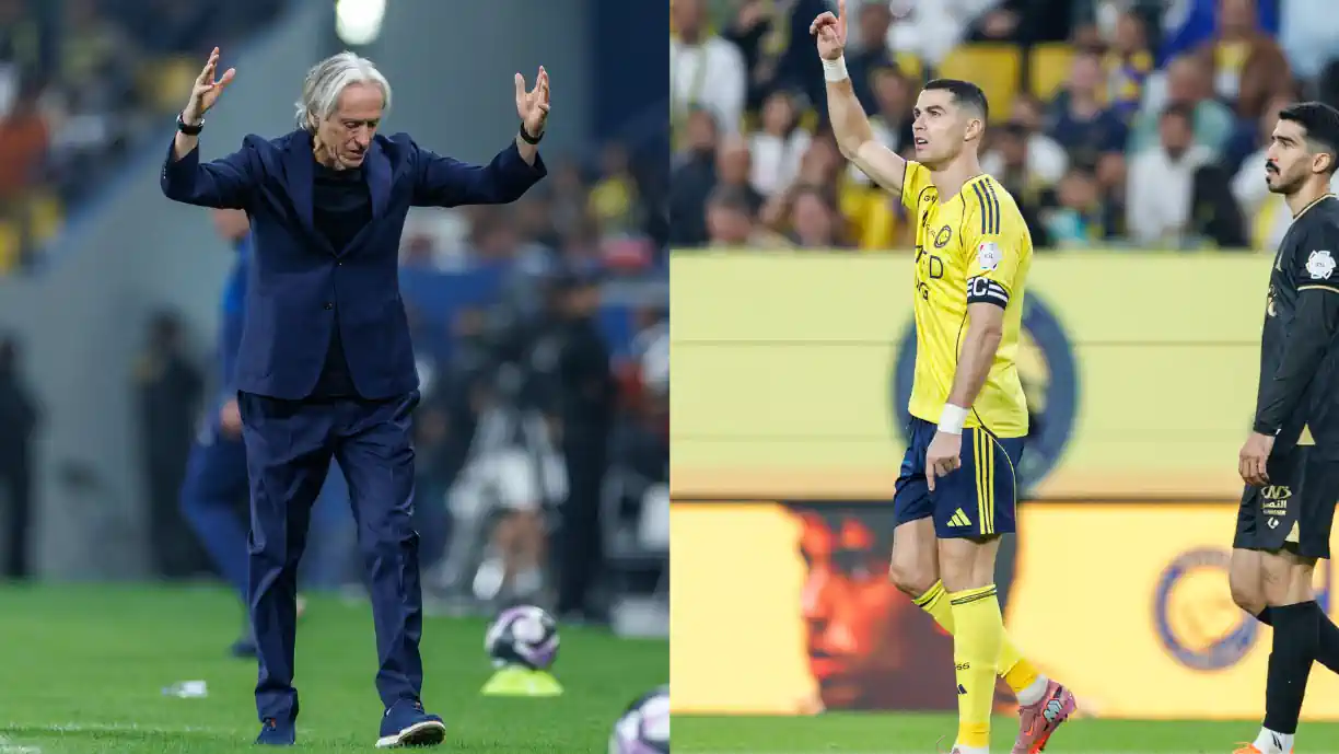 Jorge Jesus reage a show de Cristiano Ronaldo no Al Nassr - Al Khaleej: "Nunca..."